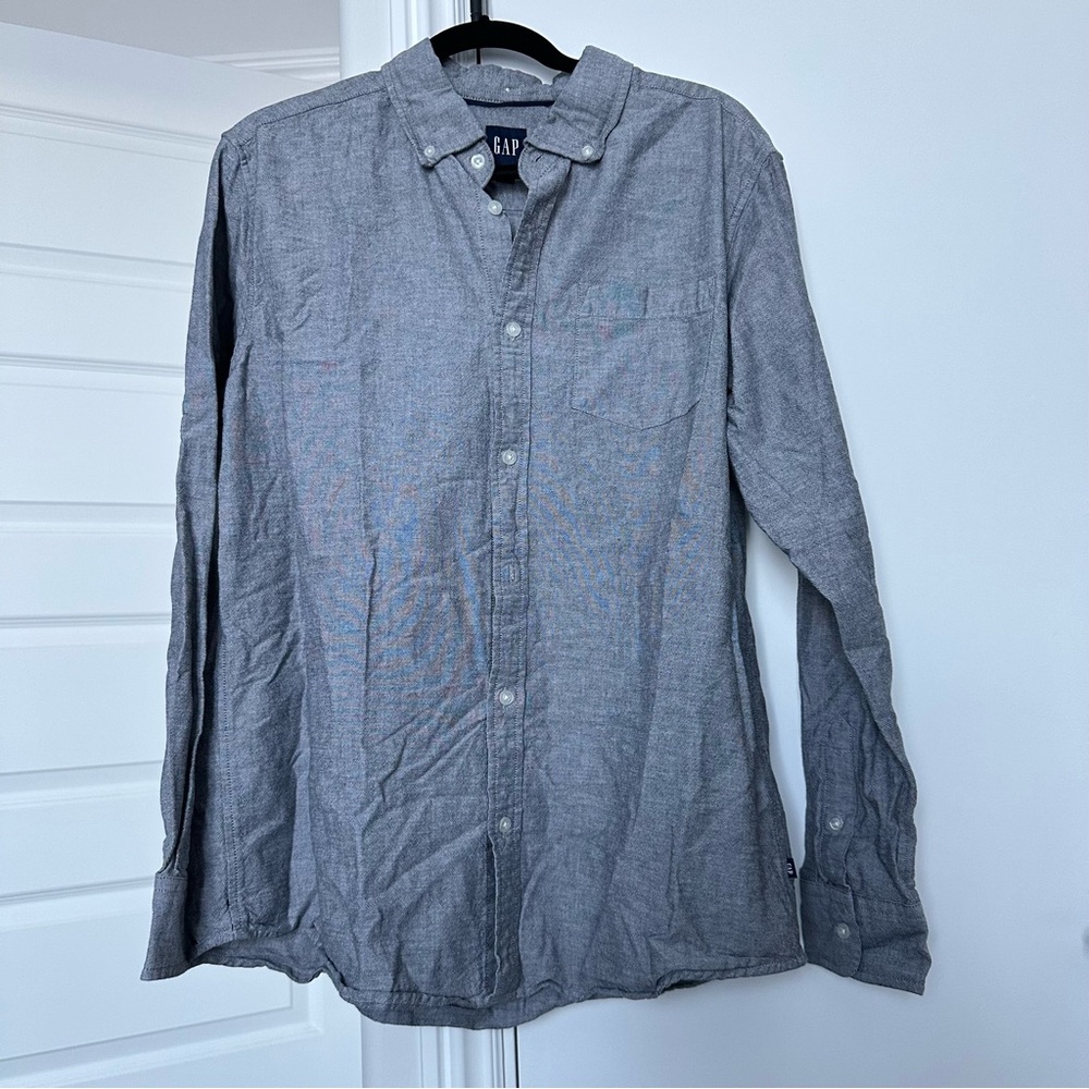 Gap Men's Gray Shirt Size Large